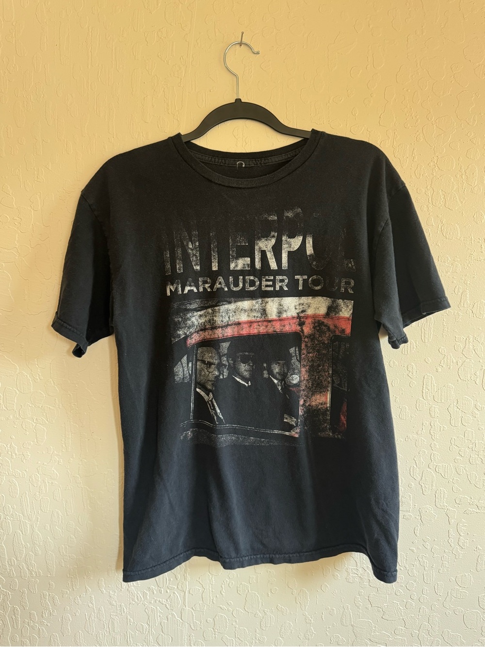 Interpol Marauder Tour Graphic Tee - Black